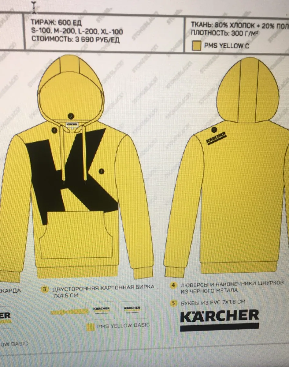Толстовки для Kärcher — деталь 1